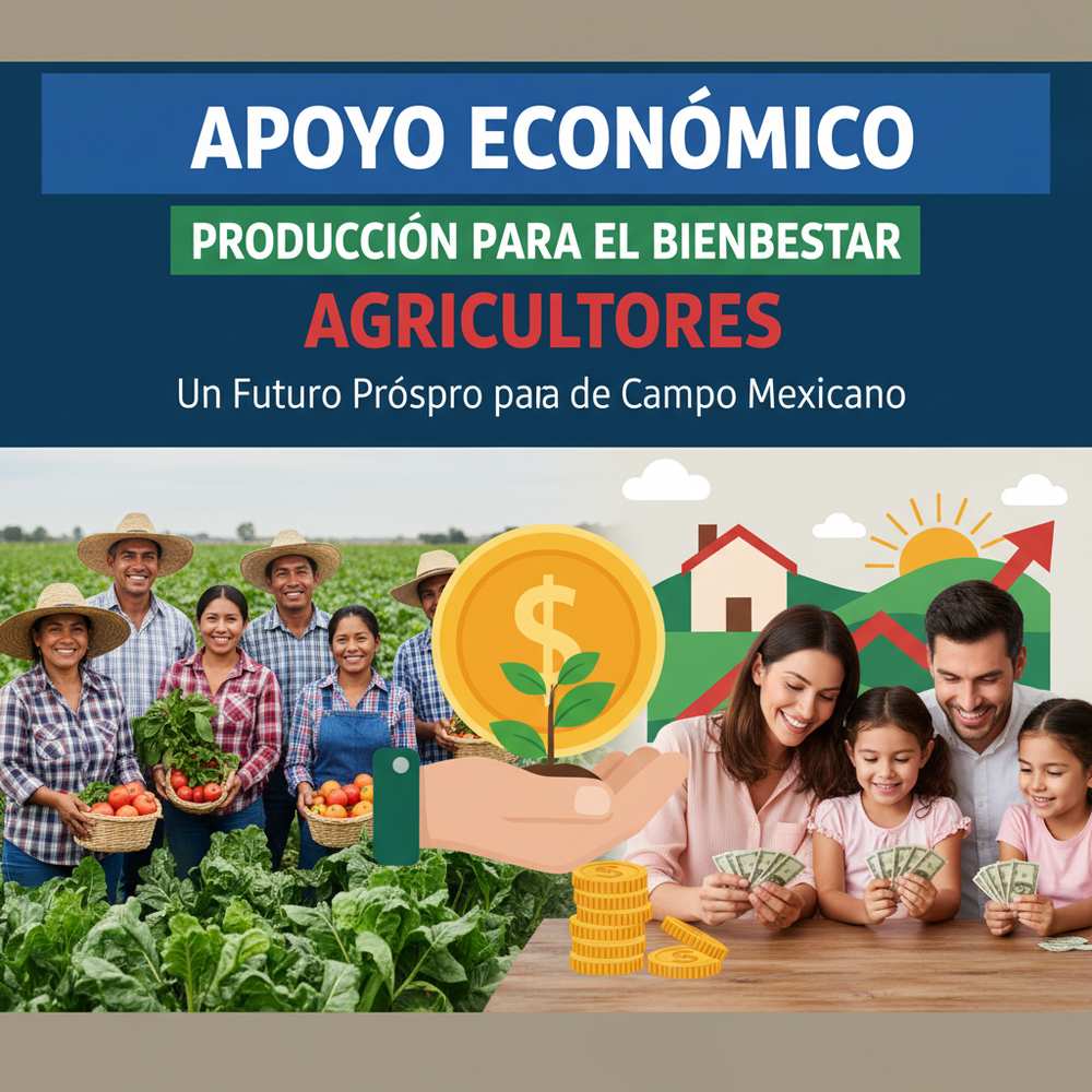 Lee más sobre el artículo Apoyo económico Producción para el Bienestar agricultores