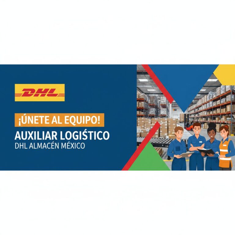 Lee más sobre el artículo Auxiliar logístico DHL almacén México