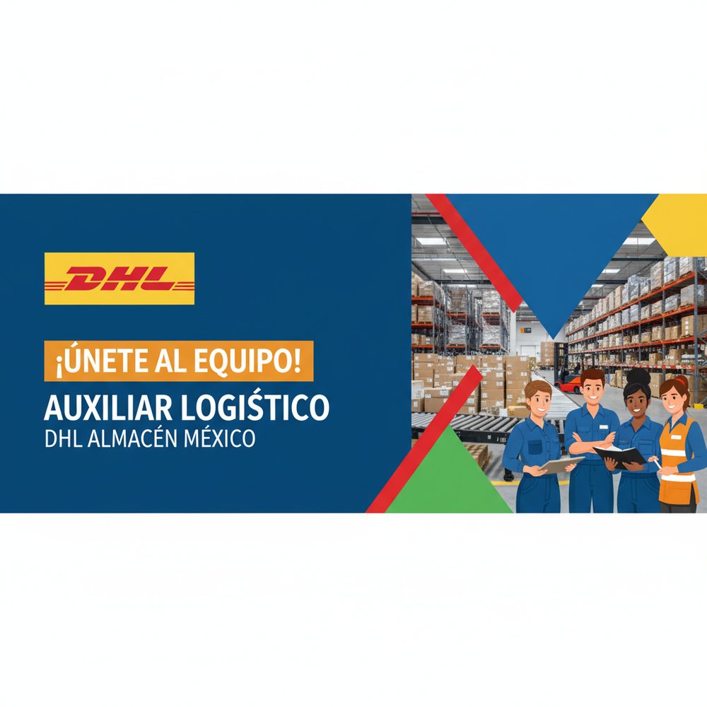 Lee más sobre el artículo Auxiliar logístico DHL almacén México