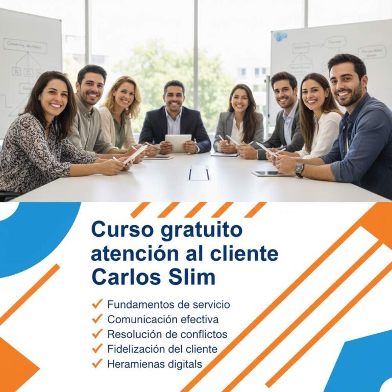 Lee más sobre el artículo Curso gratuito atención al cliente Carlos Slim
