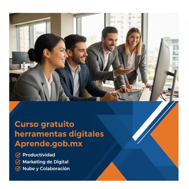 Lee más sobre el artículo Curso gratuito herramientas digitales Aprende.gob.mx