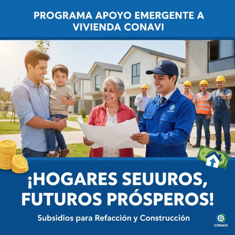 Lee más sobre el artículo Programa Apoyo Emergente a Vivienda CONAVI
